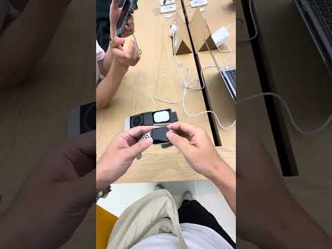New Apple product! The new multifunctional three in one wireless charger is really handsome。 #iphone