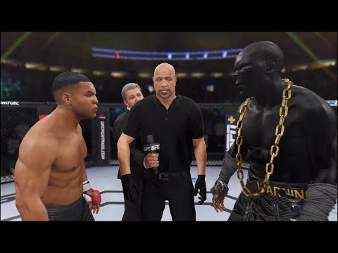 Mike Tyson vs. Atlas Fallen - EA Sports UFC 4 - Boxing Stars 🥊