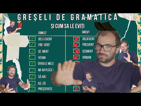 Cele Mai Mari Greșeli În Limba Română