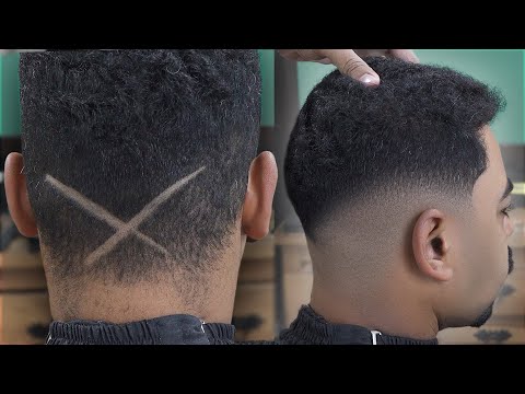 Como fazer mid fade em V passo a passo