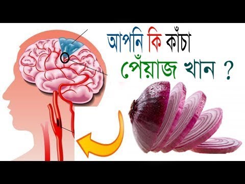 আপনিও কি কাঁচা পেঁয়াজ খান ? খাওয়ার পরিণতি কি,দেখলে অবাক না হয়ে পারবেন না |Do you eat raw onion ?