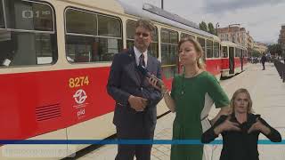 Návrat tramvají u Muzea
