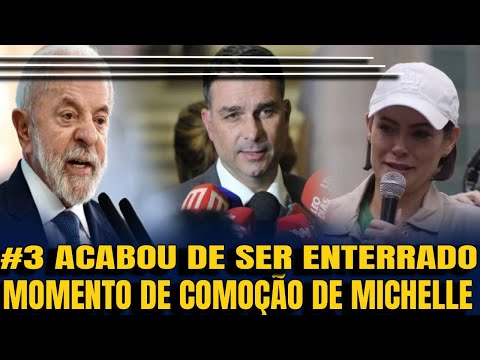 #3 FLÁVIO BOLSONARO FALOU SOBRE TRAGÉDIA   ACABOU DE SER ENTERRADO AGORA E MICHELLE COMOVE COM FAÇAS