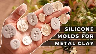 How to Make Silicone Molds for Metal Clay! Silver Clay Jewelry Making