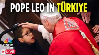 LIVE: Pope Leo XIV Visits Little Sisters of the Poor Nursing Home in Istanbul | Pope in Turkey |N18G