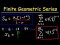 Calculating Finite Geometric Series Sums
