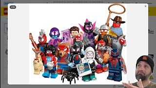 LEGO Across the Spider-Verse Collectible Minifig series reveal & thoughts! Fun CMF! #NotSponsored