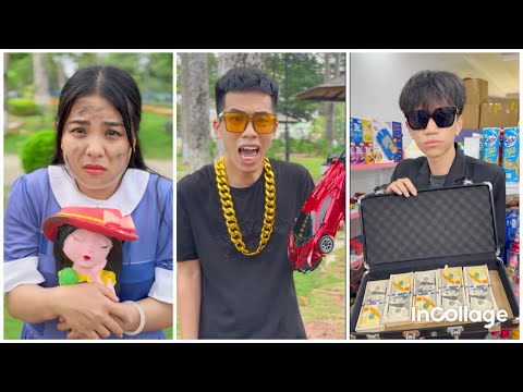 Bad Rich Kid & Homeless - Story Of Clay Statue 🪆😢❤️ by LNF #shorts
