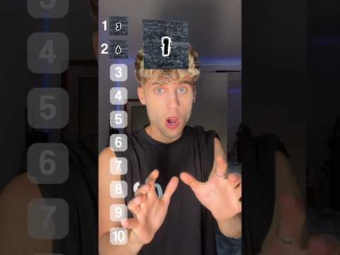 Metto in ORDINE i NUMERI senza sapere quello dopo🥵