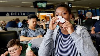 Nose Bleed in the airport  | Improv vlogs | Day 1 | Winnipeg
