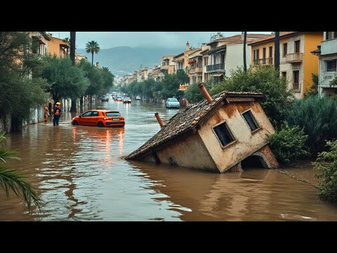 🚨 Nuevo DILUVIO sorprende en ESPAÑA: Lluvias Torrenciales en Almería (Inundaciones y Tormenta DANA)