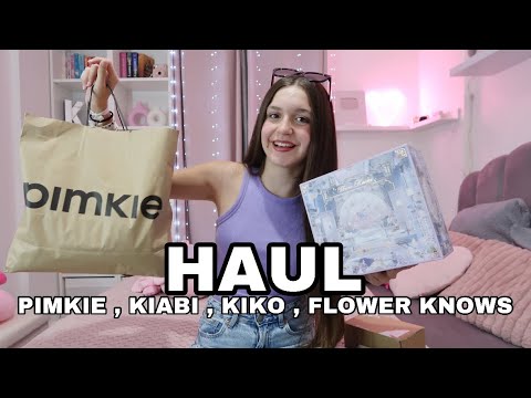 HAUL PIMKIE, KIKO , KIABI , FLOWER KNOWS