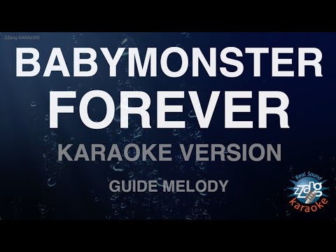 [짱가라오케/노래방] BABYMONSTER-FOREVER (Melody) [ZZang KARAOKE]