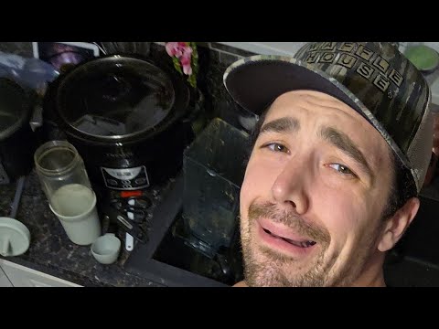 Doing dishes :(
