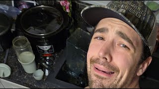 Doing dishes :(