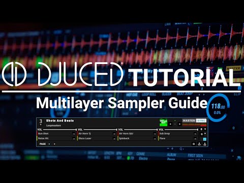 DJUCED Tutorial 2: Sampler