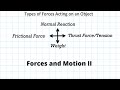 Forces and Motion Concepts