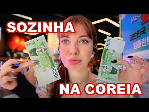 uma dia comigo sozinha na Coreia do Sul