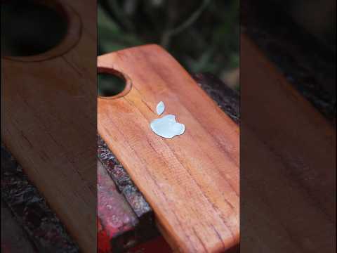 How To Make Wooden iPhone Mobile Case, Easy To Make -DIY #shorts