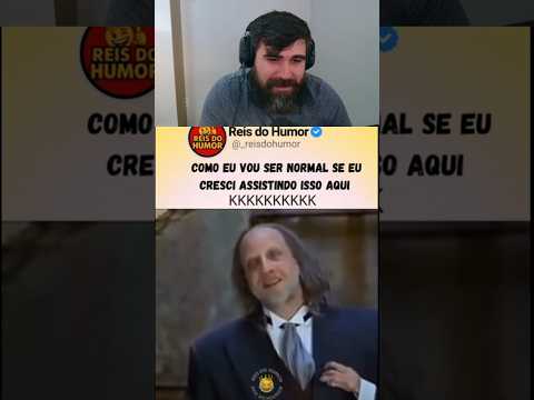 Como vou ser normal , se eu cresci vendo isso daqui 🤣 #react #humor