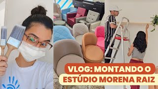 MONTANDO MEU SALÃO ESPECIALIZADO EM CACHOS- vlog | Morena Raiz