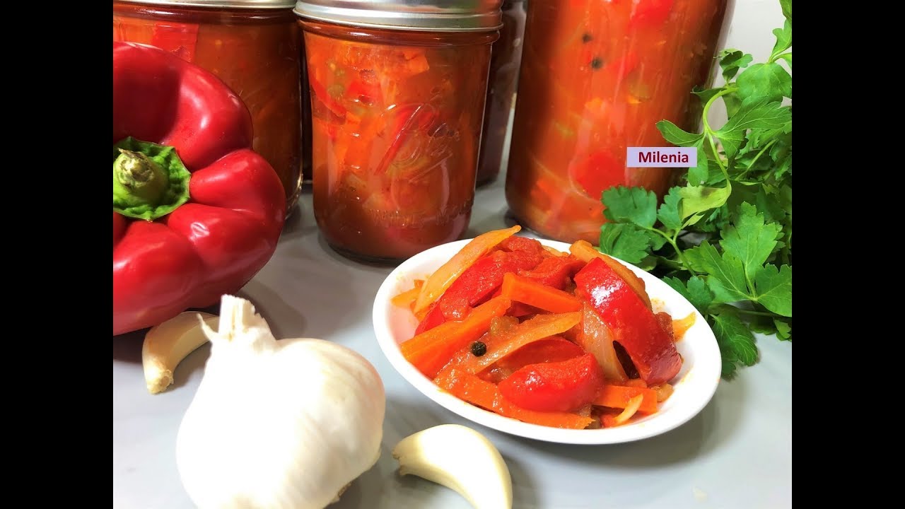 Лечо 1 на зиму без стерилизации. Самое вкусное и ароматное! Простой рецепт.