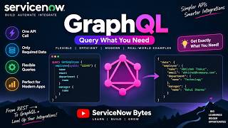 GraphQL in ServiceNow🔥| REST vs GraphQL