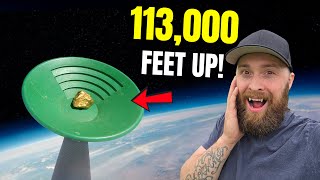 I Strapped Gold to a Balloon and Sent it to SPACE!