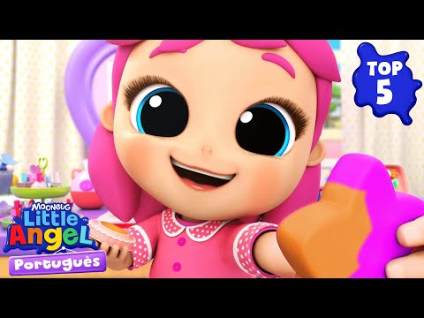 TOP 5 Melhores canções da Jill 🩰 Little Angel Brasil | Músicas Infantis em Português