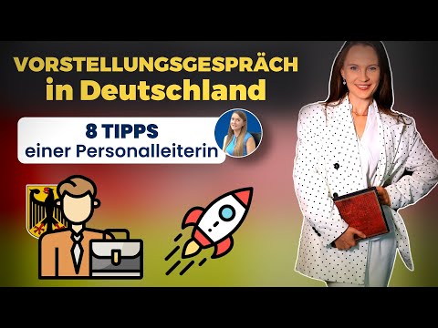 Erfolgreich durchs Vorstellungsgespräch in Deutschland I Deutsch lernen I Arbeiten in Deutschland