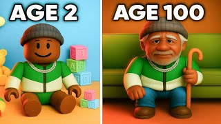 GROWING UP in Roblox..