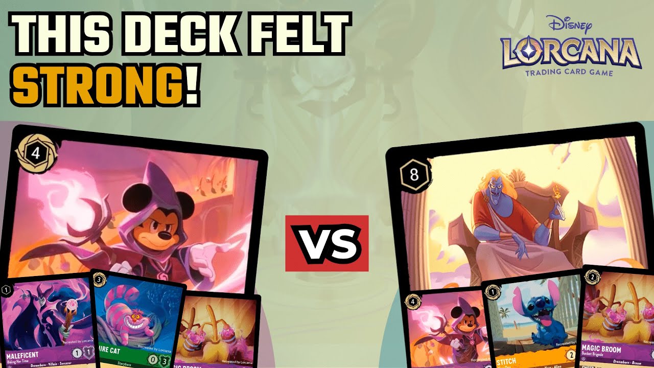 A New TOP TIER Deck!? - Disney Lorcana Gameplay