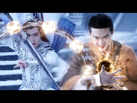 人類修士硬剛魔族妖靈，一劍摧毀百里高山！ #千朵桃花一世开 #chinesedrama #古装 #张彬彬  #孙珍妮 #仙侠