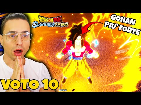 Gohan Diventa Super Saiyan 4 in Dragon Ball Sparking Zero – Gameplay Incredibile!