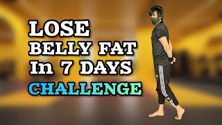 LOSE BELLY FAT IN 7 DAYS CHALLENGE | lose Belly Fat at Home in 1 Week | Fit-care fitness