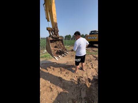 挖機塞牙了怎麼辦？#平安挖掘機培訓教學