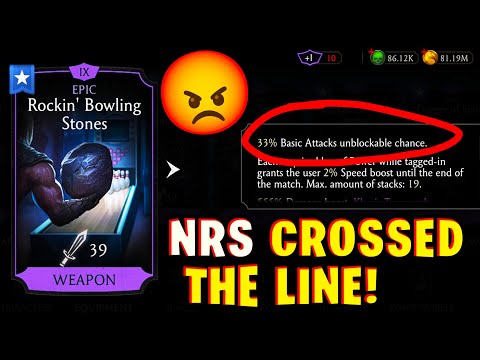 DEVS Ruined Rocking Bowling Stones in MK Mobile! This Is OUTRAGEOUS and DISGUSTING!
