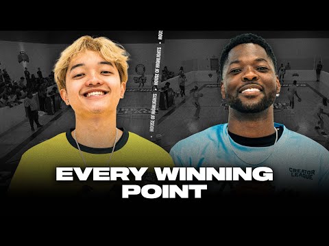 EVERY ROUND WINNING POINT | $500K Creator League Dodgeball