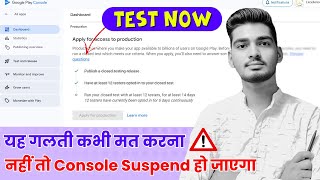12 testers google play console | google play console app publish| closed testing google play console