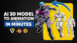 AI 3D: Generate Stunning 3D Models with Tripo AI + Animation Tutorial
