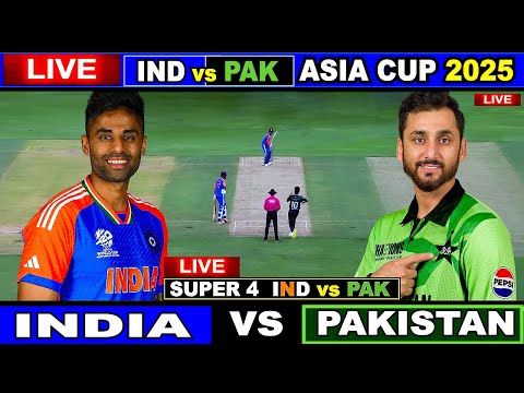🔴Live Match INDIA vs PAKISTAN