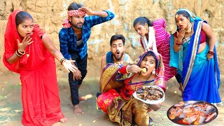 सोमारी के दिन जल ढारने के बाद ये औरत मछली बनाकर कैसे खाती है | HR Bhojpuriya Comedy || Pushpa Singh