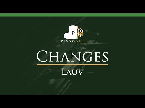 Lauv – Changes – LOWER Key (Piano Karaoke Instrumental)