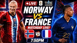 NORWAY 🇳🇴 v FRANCE 🇫🇷 | WORLD CUP MATCHDAY LIVE! 🌍🔥