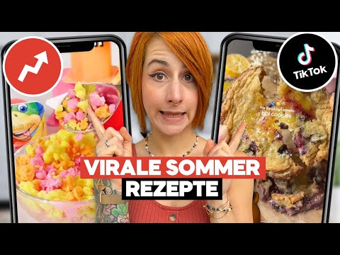 Ich teste virale SOMMER SNACKS von TikTok