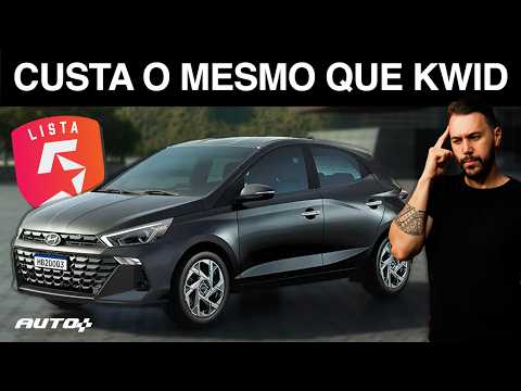 5 CARROS para COMPRAR ao invés do RENAULT KWID! | Lista 5+