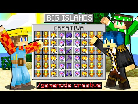 HO USATO LA CREATIVA su MINECRAFT! - BIG ISLAND EP3