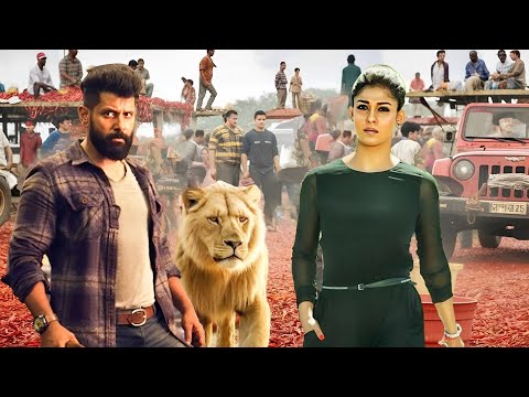 नयनतारा विक्रम का जबरदस्त एक्शन सिन इंटरनेशनल रावडी | South Action Movie