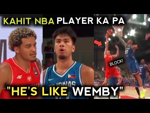 Parang Alien si Kai Sotto, Gilas Di manlang Natakot kahit May NBA player ang Poland |Highlights