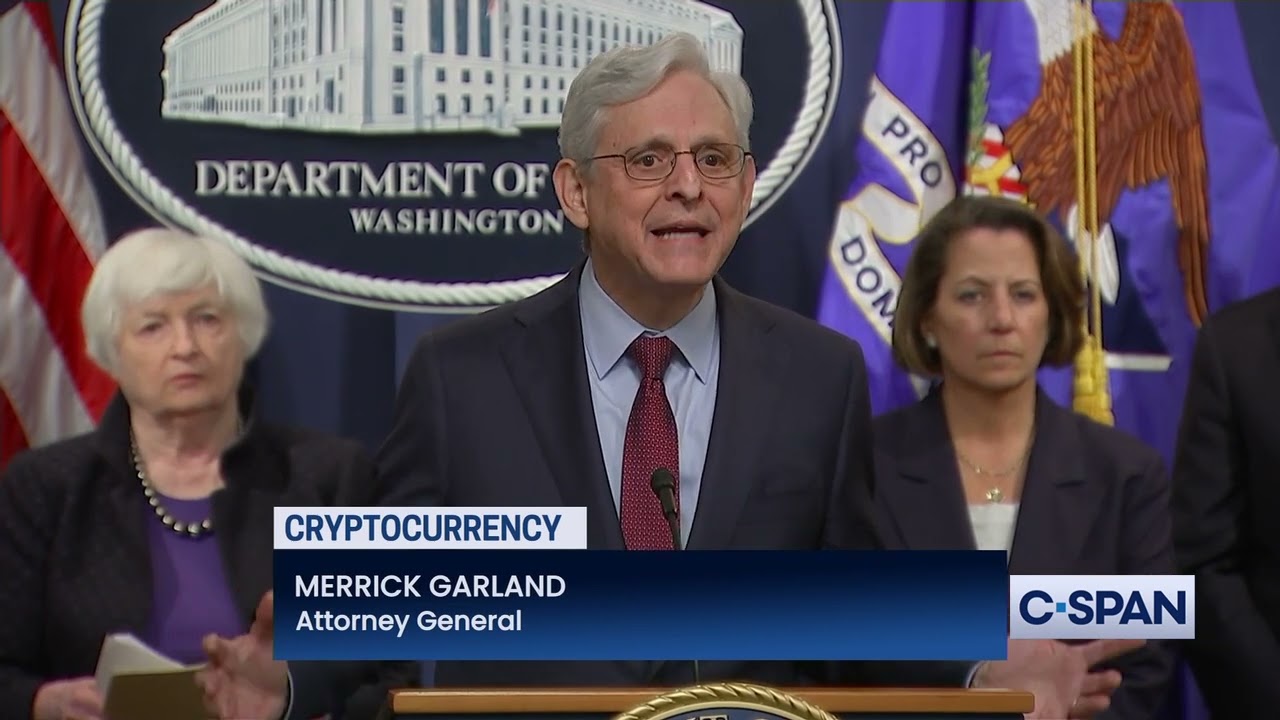 Attorney General and Treasury Secretary on Cryptocurrency Enforcement